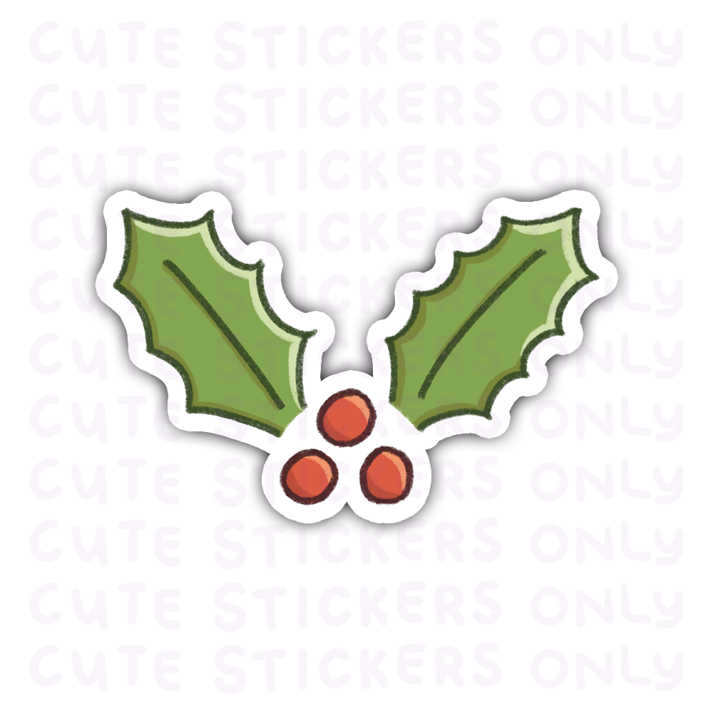 Festive Ornaments Die Cut Stickers