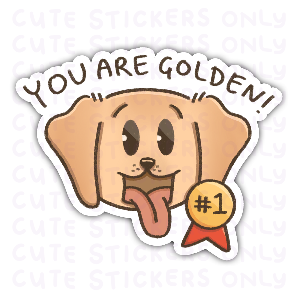 Pawsitive Thoughts - Joey and Cake Die Cut Stickers
