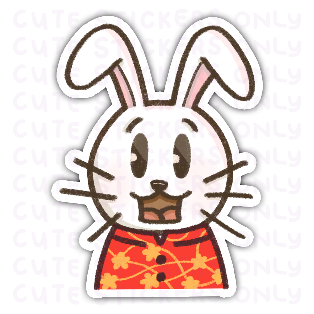 Lunar New Year 2023 Die Cut Stickers