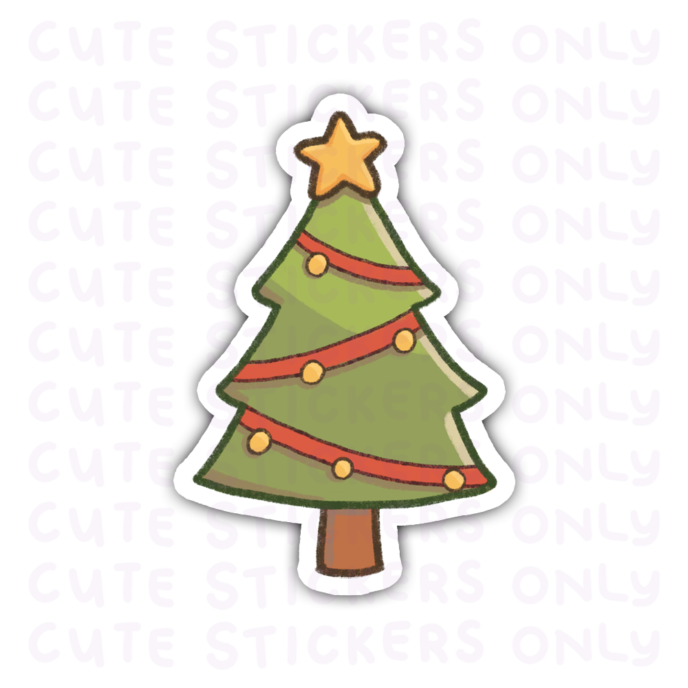 Festive Essentials Die Cut Stickers