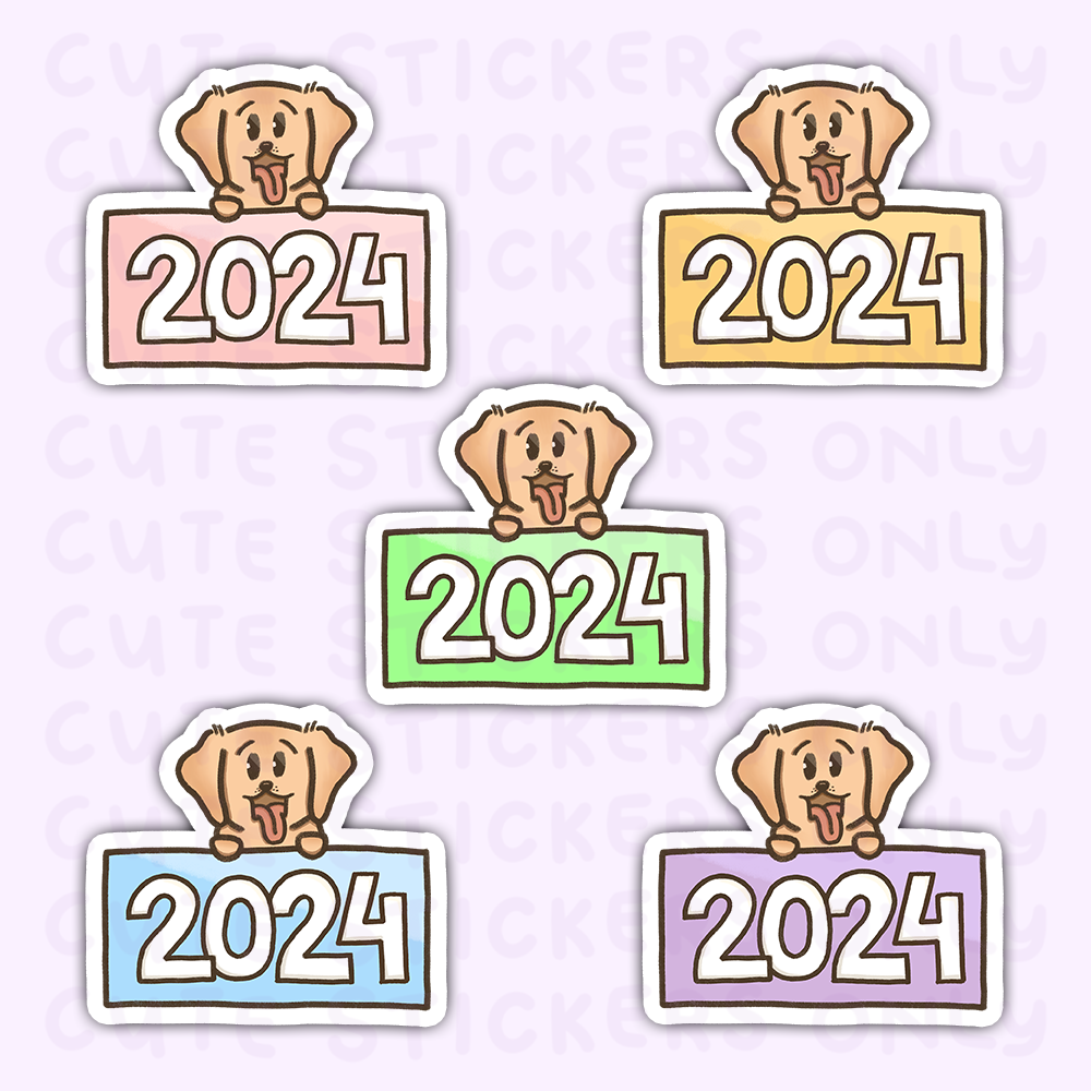 2024 - Joey and Cake Die Cut Stickers