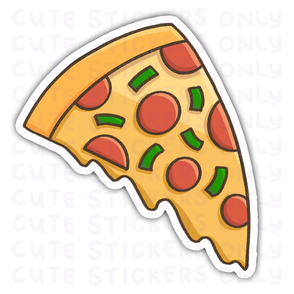 Pizza - Joey and Cake Die Cut Stickers