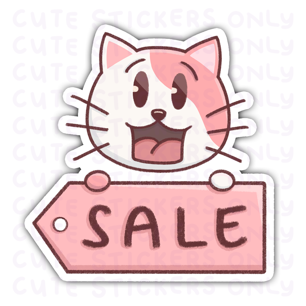 Sale - Joey and Cake Die Cut Stickers