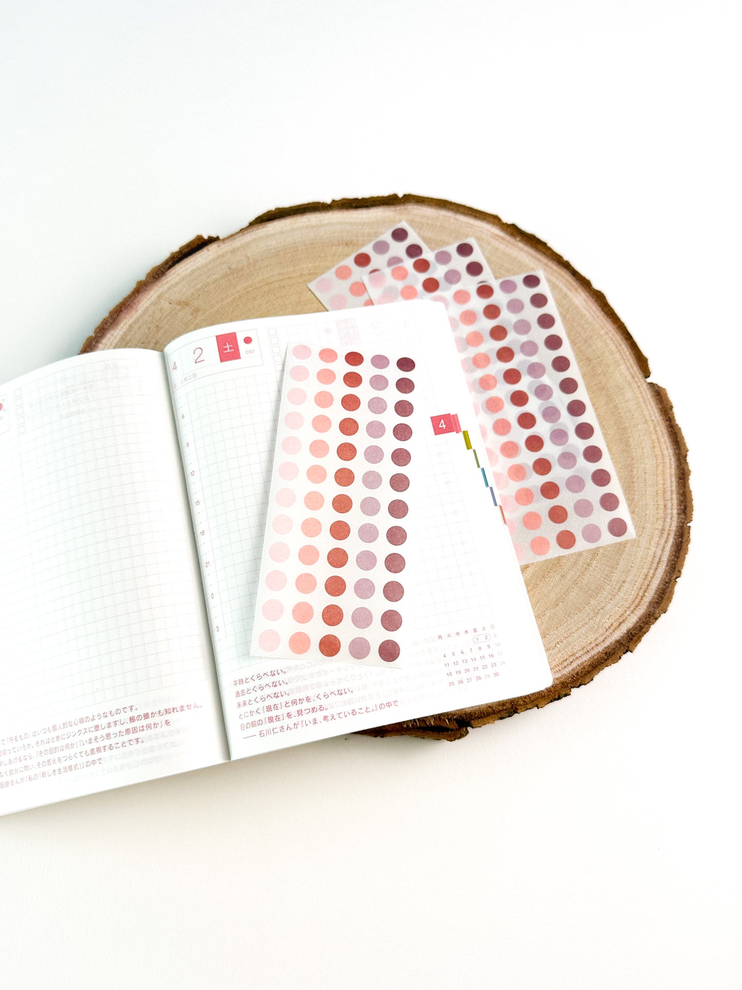 Dessert-themed Washi Dots