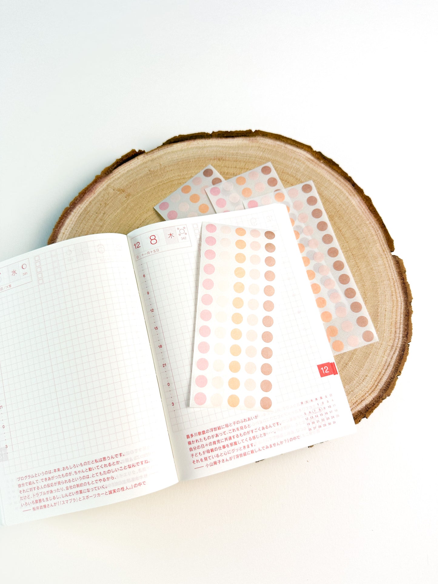 Dessert-themed Washi Dots