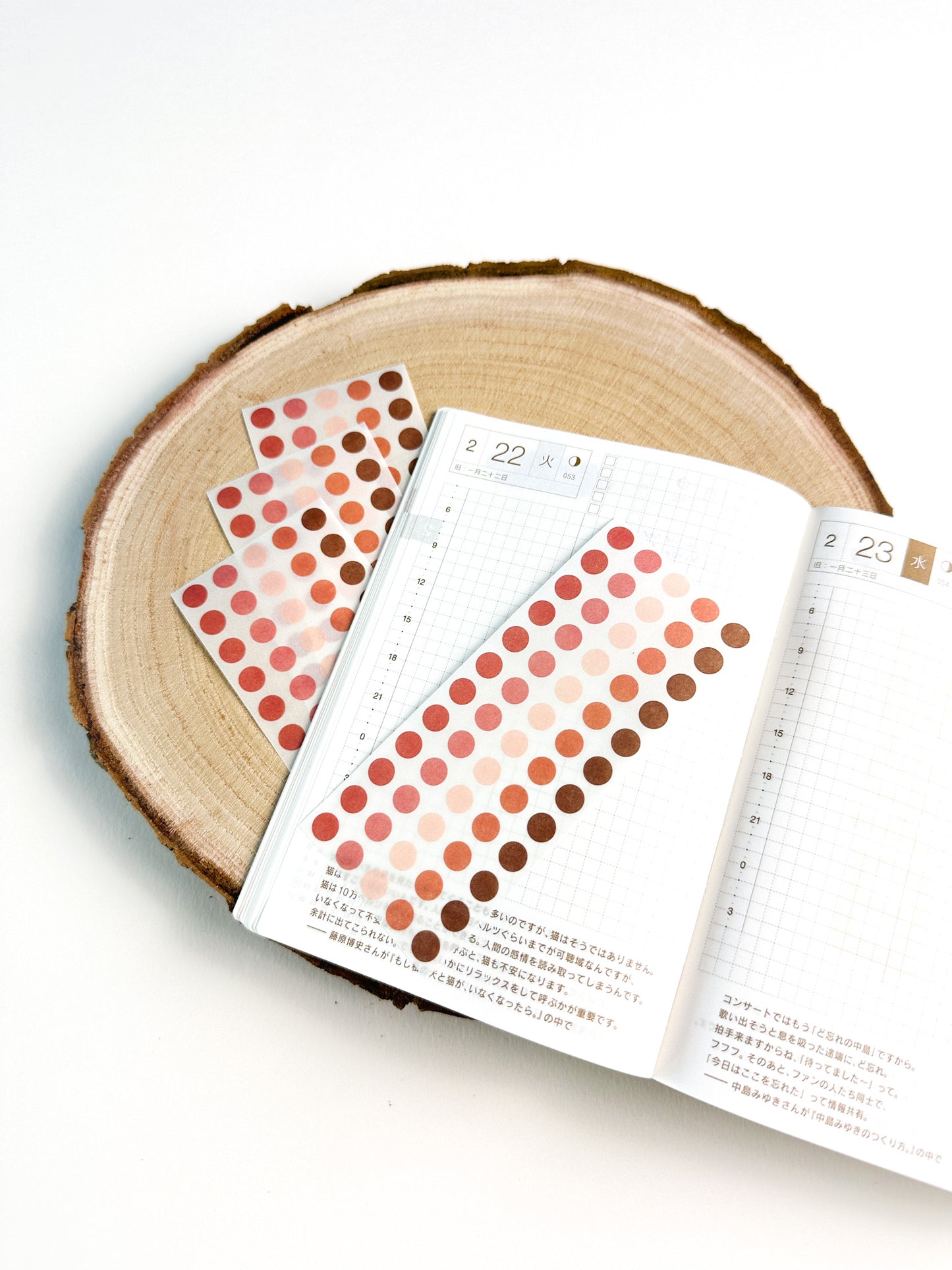 Dessert-themed Washi Dots