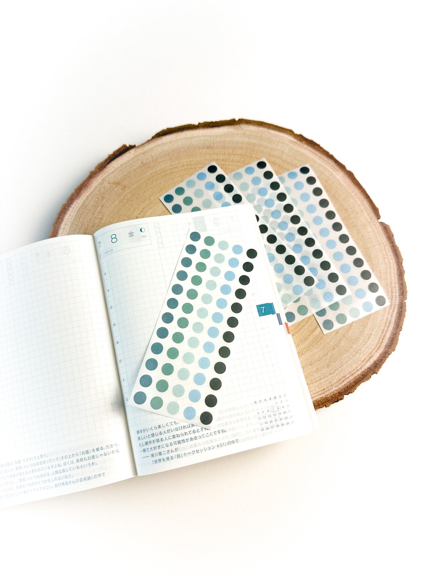 Dessert-themed Washi Dots