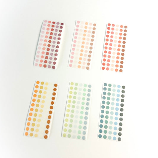 Dessert-themed Washi Dots
