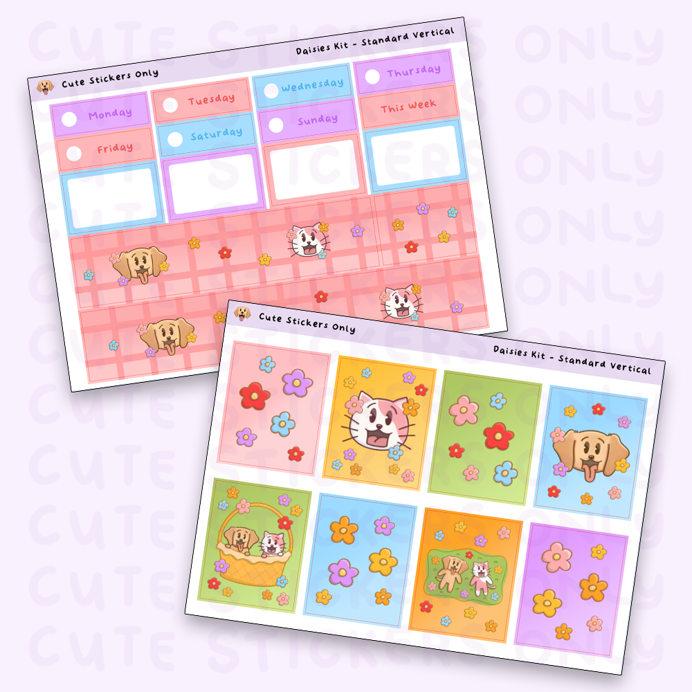 Daisies Kit - Standard Vertical