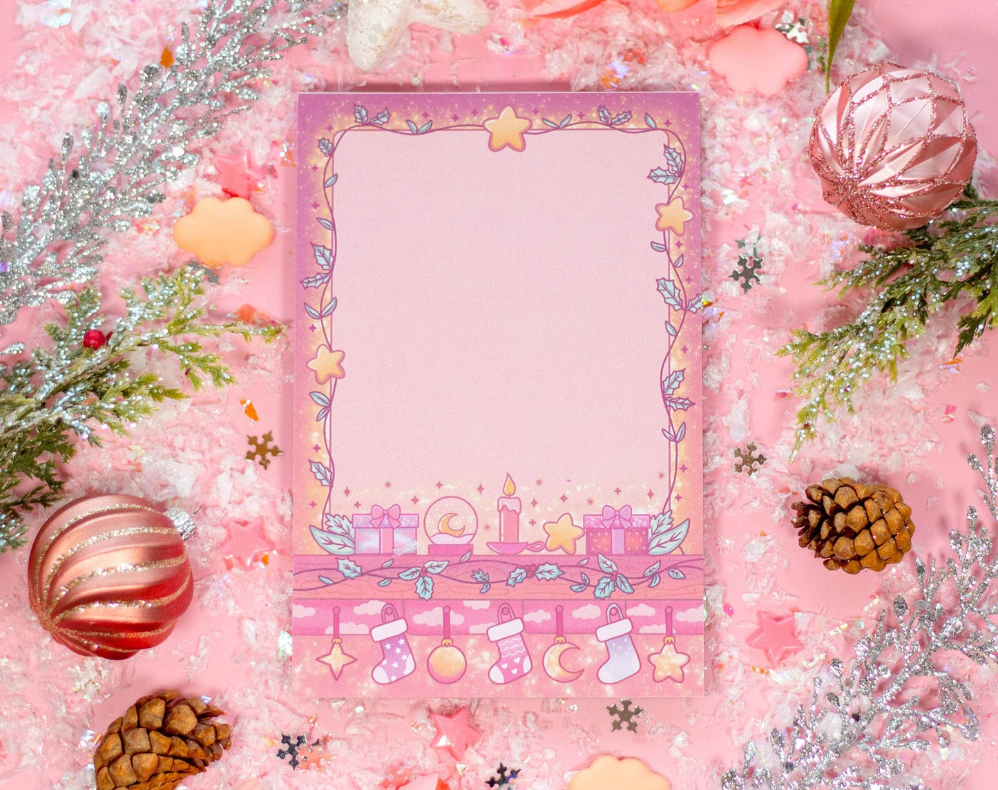 Fireplace Notepad