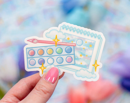 Art Sketchbook Sticker