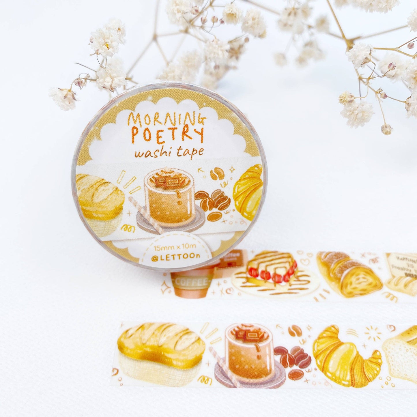 Morning Poetry - Washi Tape