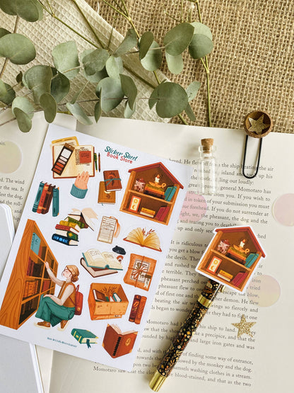 Book Store - Sticker Sheet