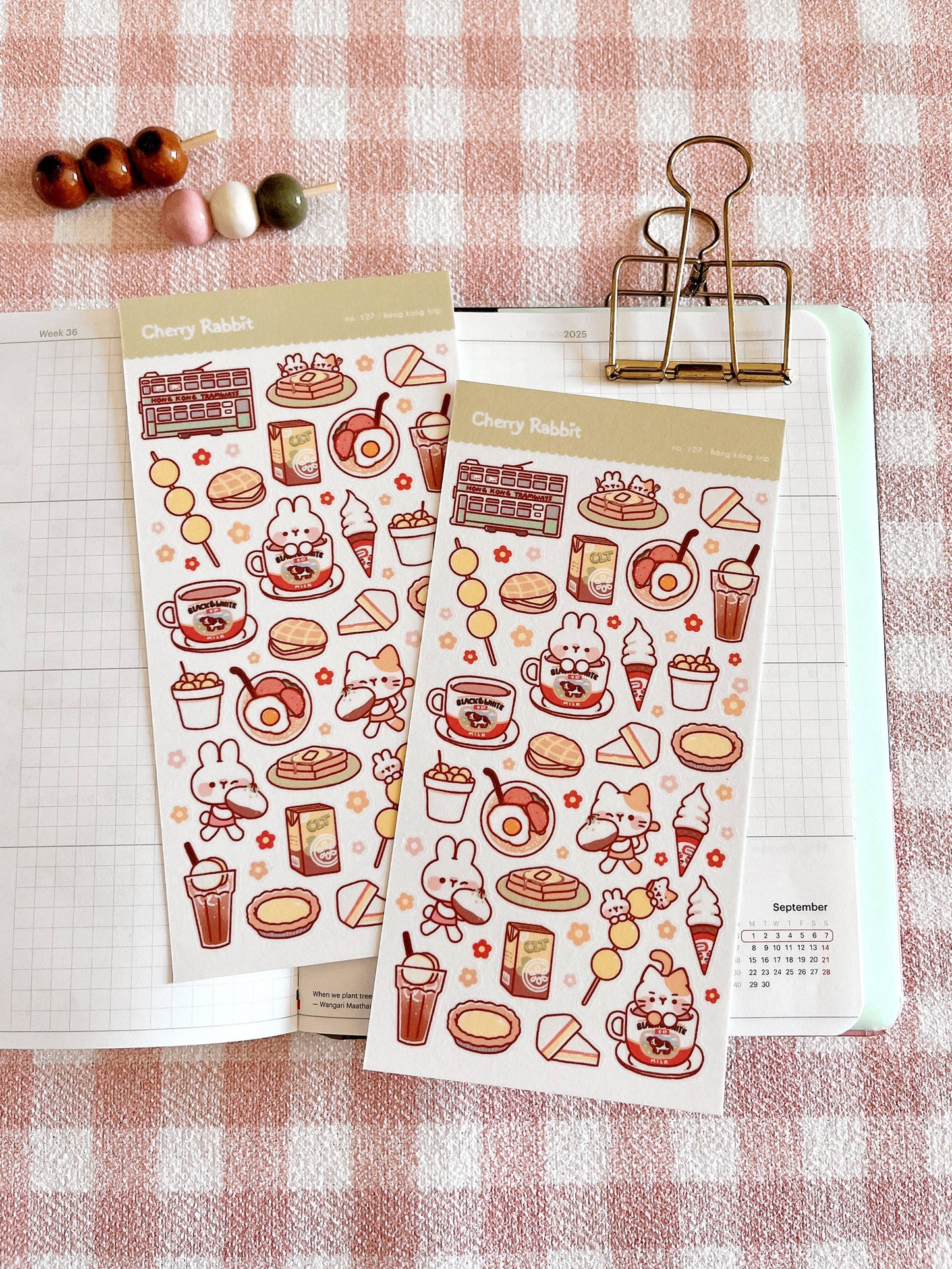 Hong Kong Trip Sticker Sheet