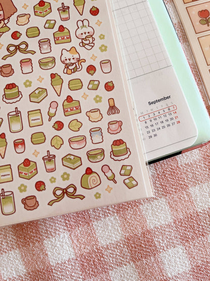 Matcha Love Sticker Sheet