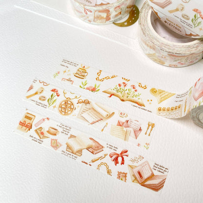 Vintage Book - Washi Tape