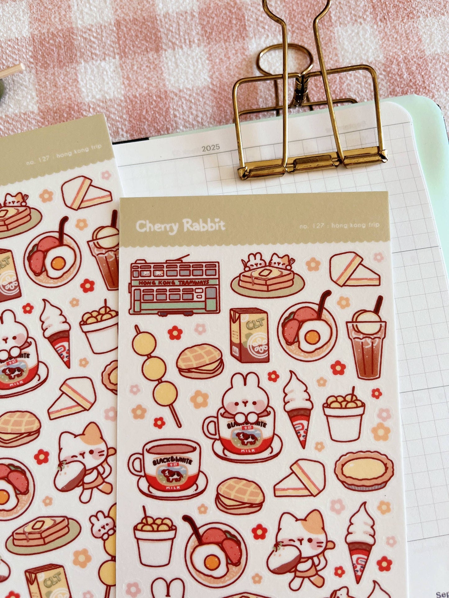 Hong Kong Trip Sticker Sheet