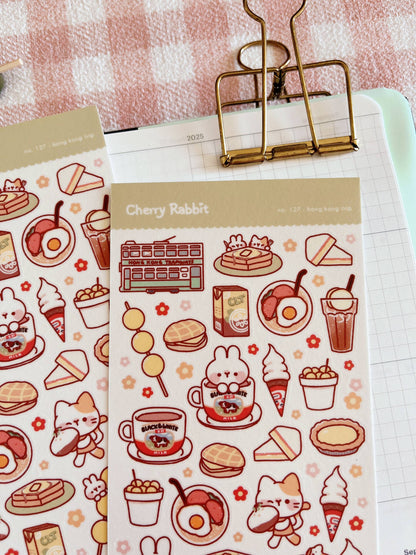 Hong Kong Trip Sticker Sheet