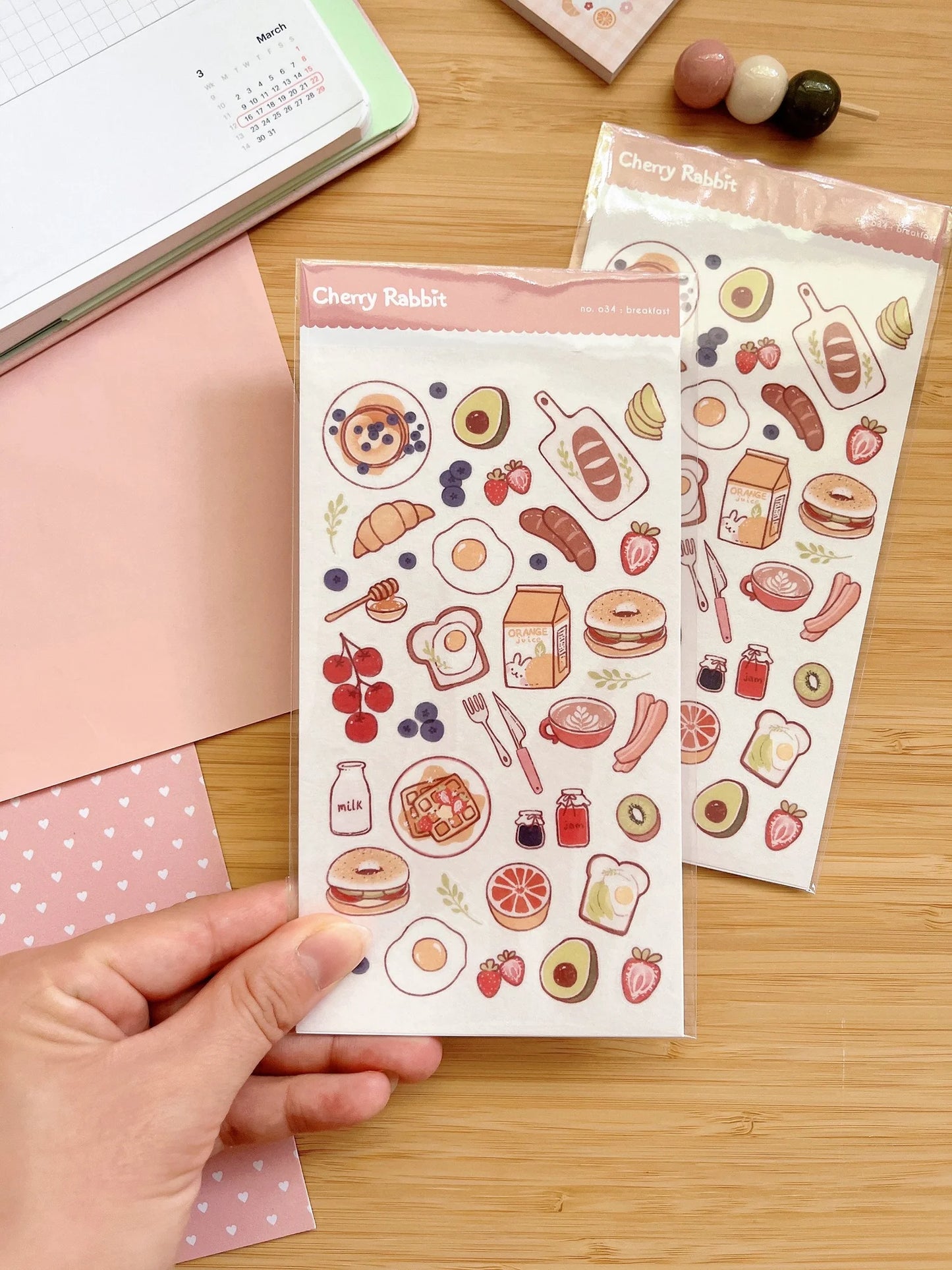 Breakfast Sticker Sheet