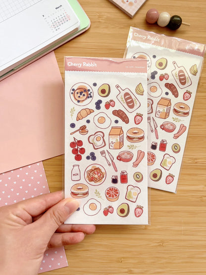Breakfast Sticker Sheet
