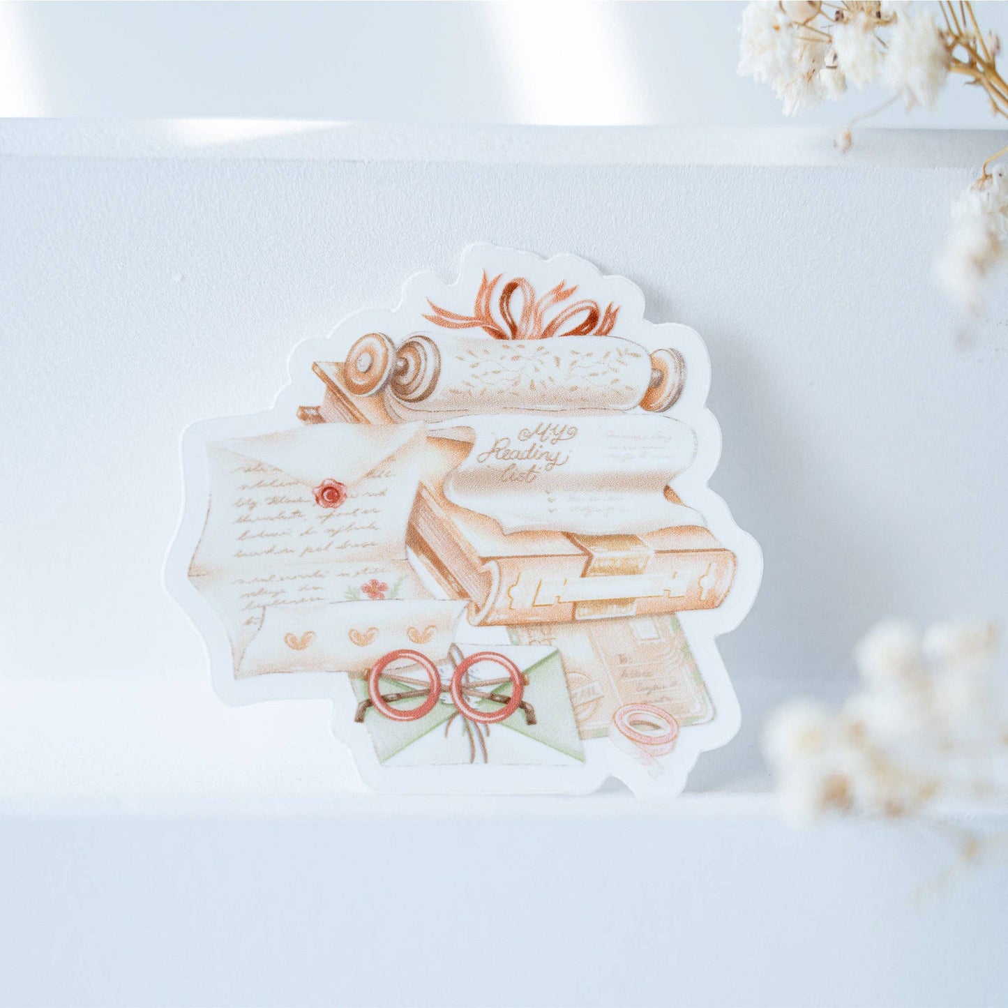 Love Writing - Clear Vinyl Sticker