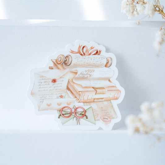Love Writing - Clear Vinyl Sticker
