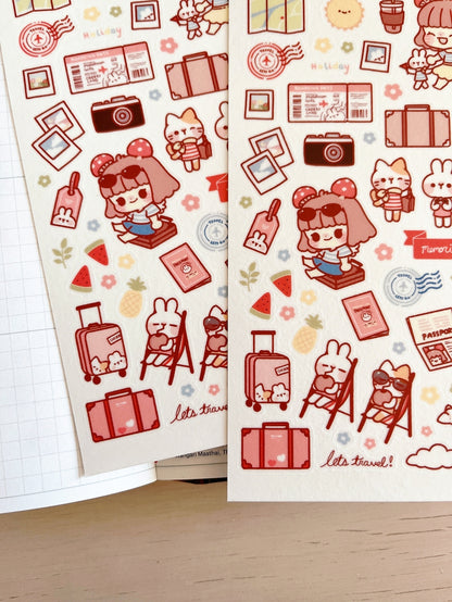 Holiday Mode Sticker Sheet