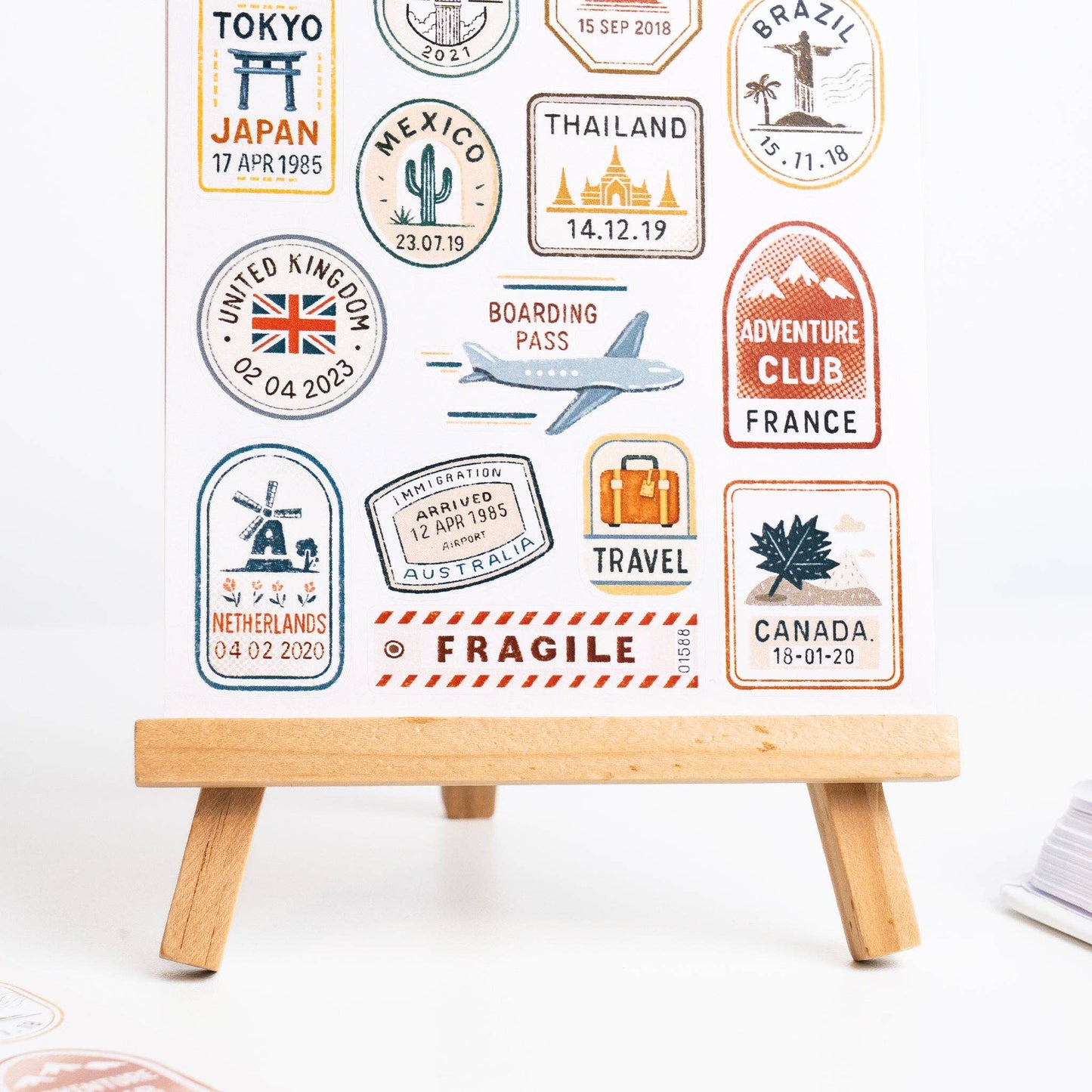 Wander Labels - Sticker Sheet