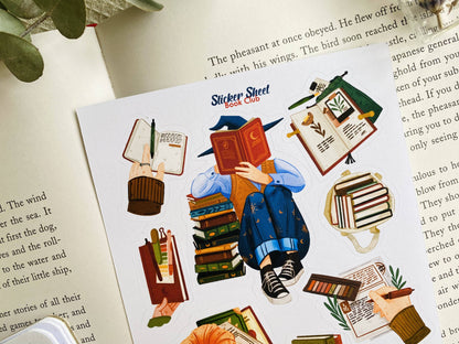 Book Club - Sticker Sheet