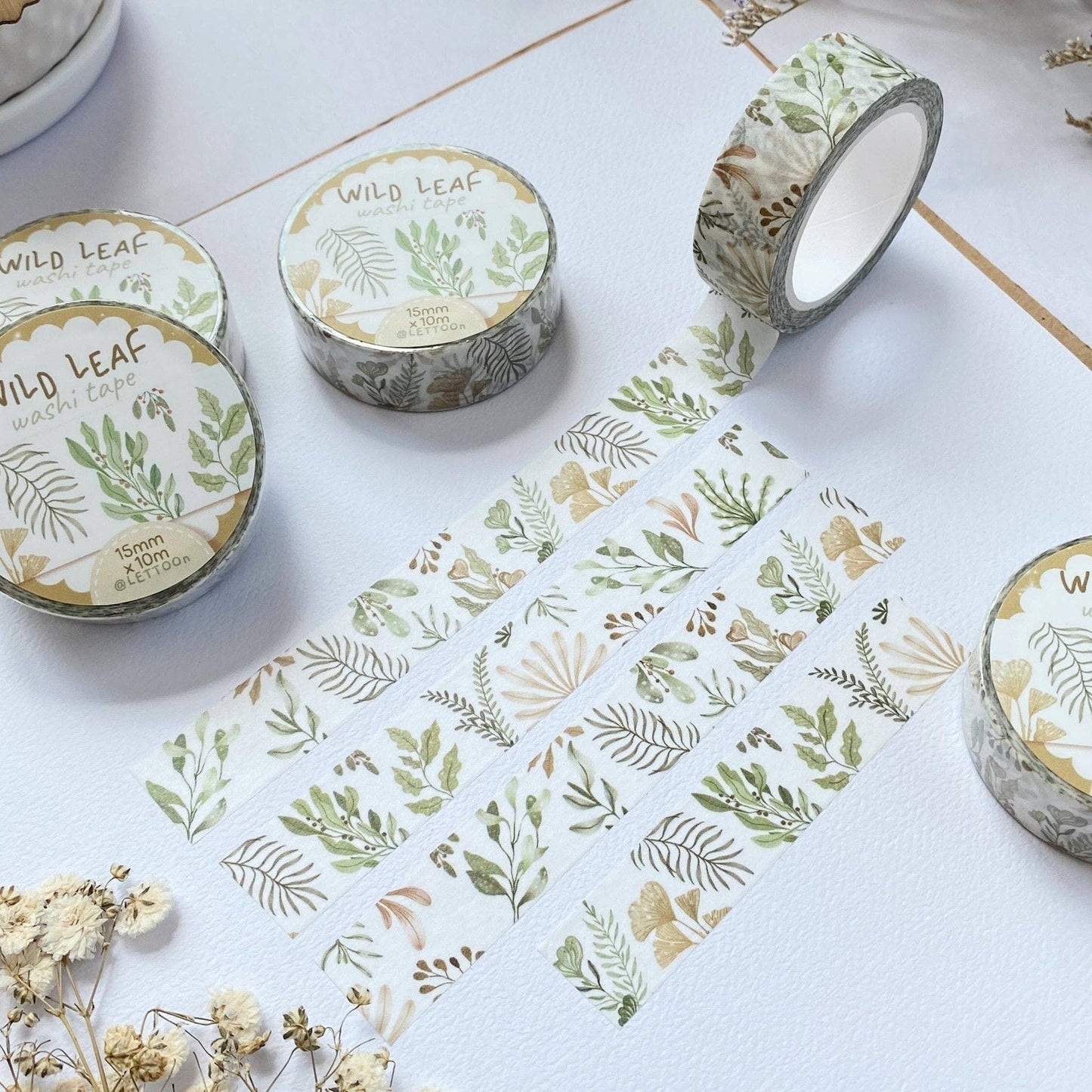 Wild Leaf - Washi Tape