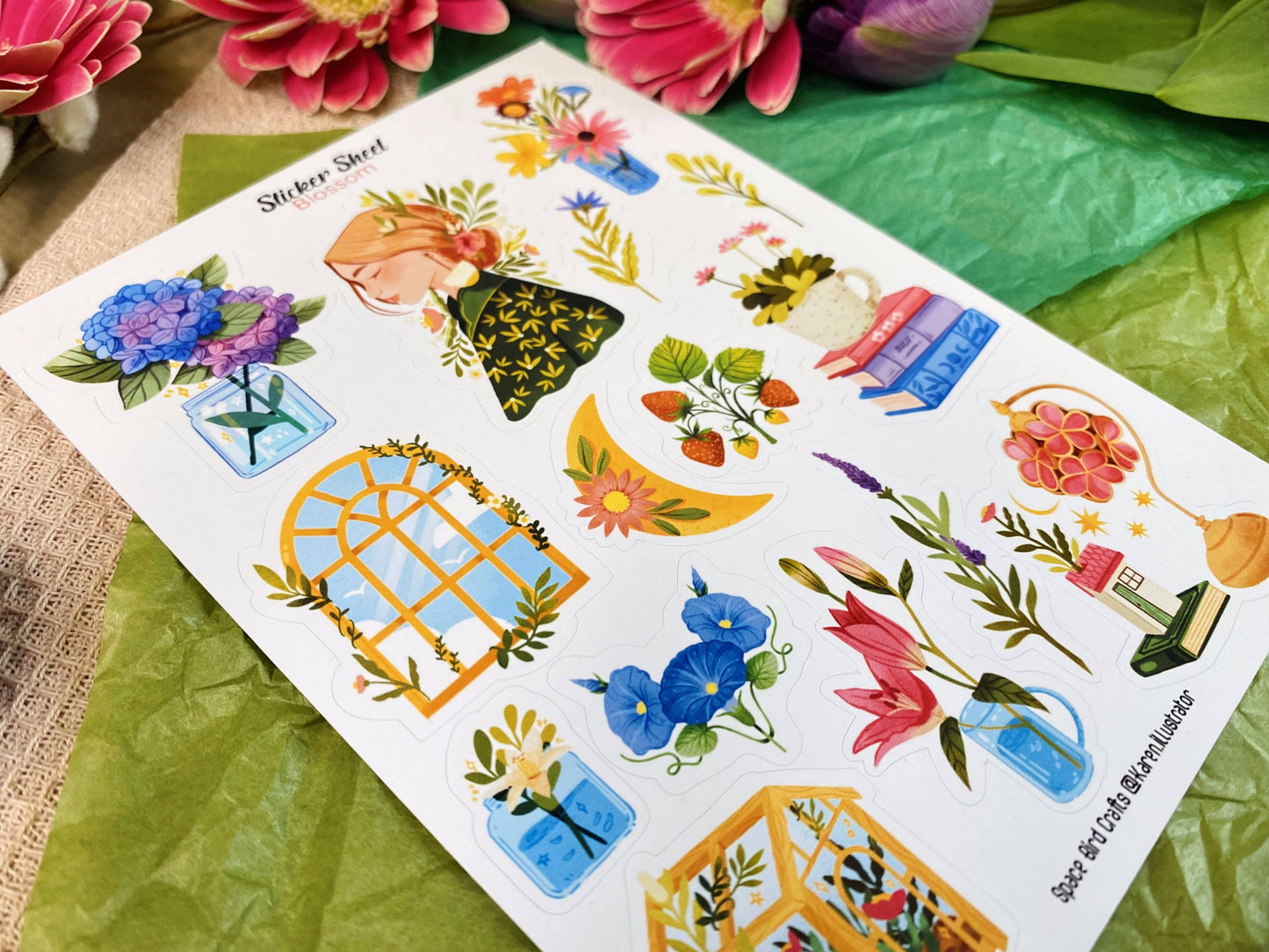 Blossom - Sticker Sheet