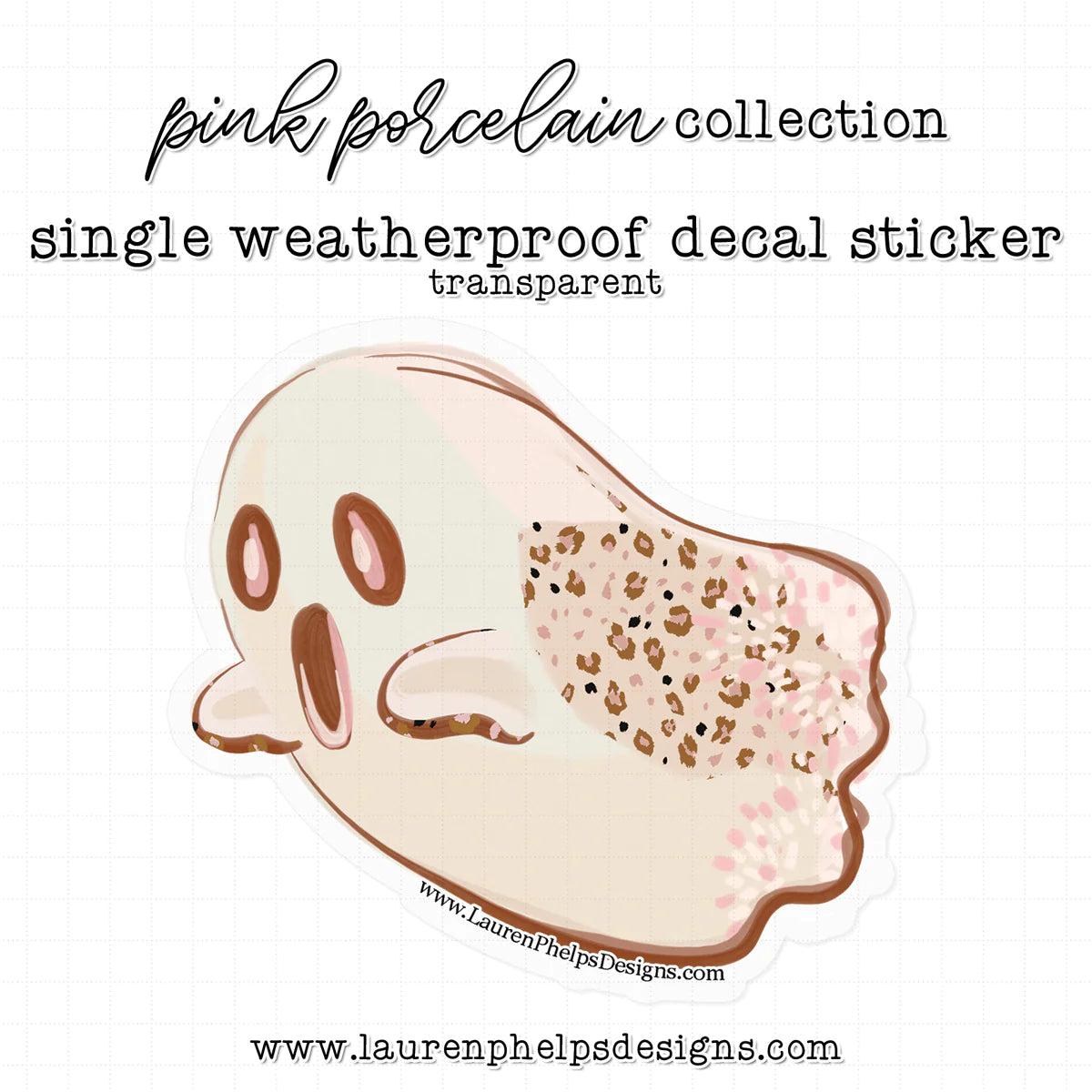 Pink Porcelain Luxe Sticker Decals