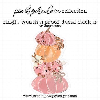 Pink Porcelain Luxe Sticker Decals