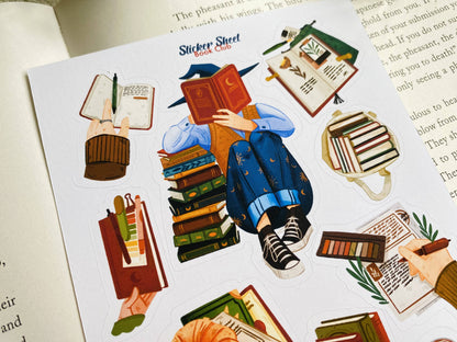 Book Club - Sticker Sheet