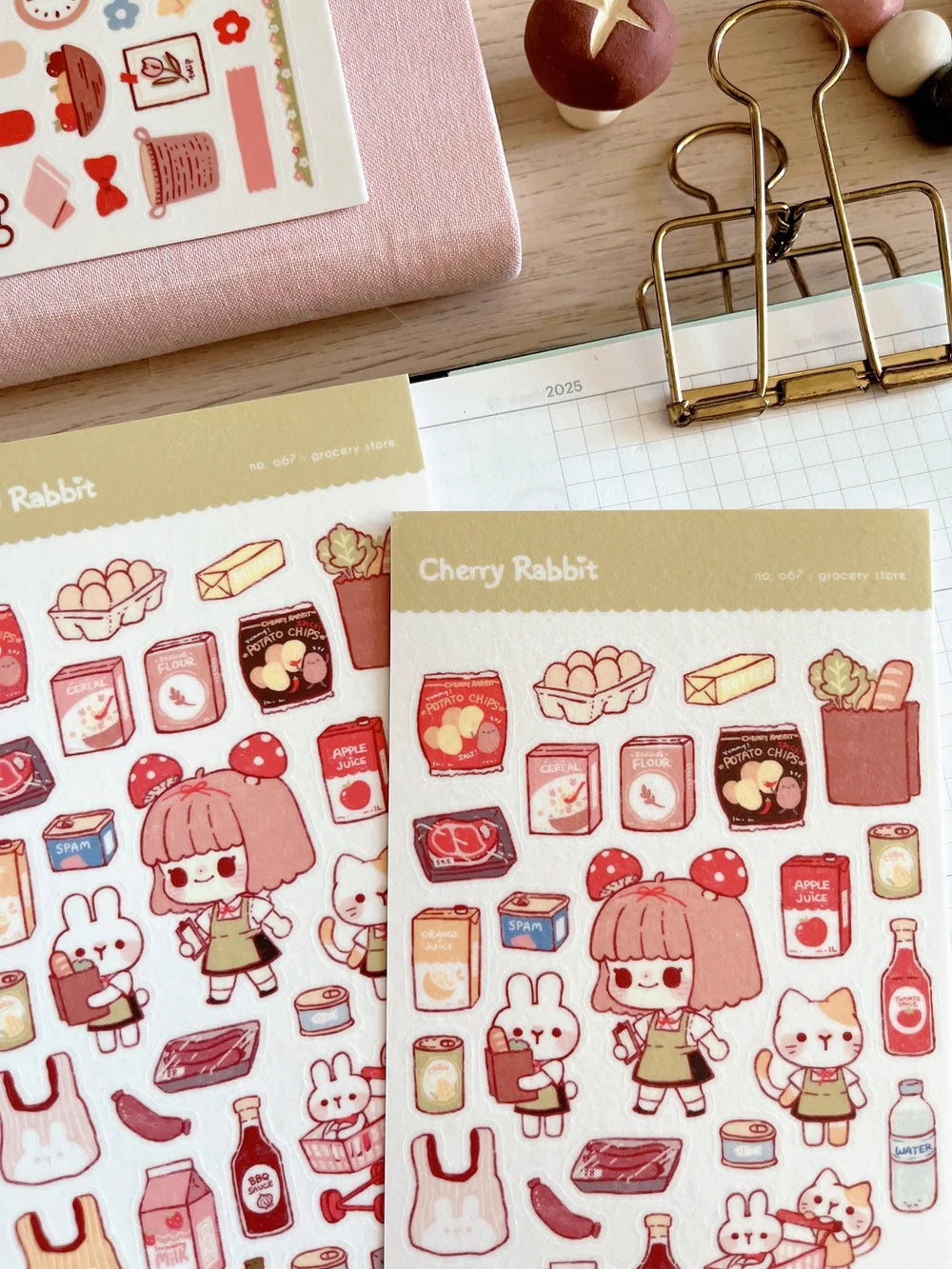 Grocery Store Sticker Sheet
