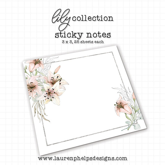 Lily Sticky Notes