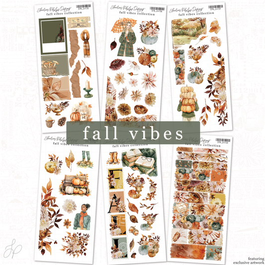 Fall Vibes Collection Sticker Sheets