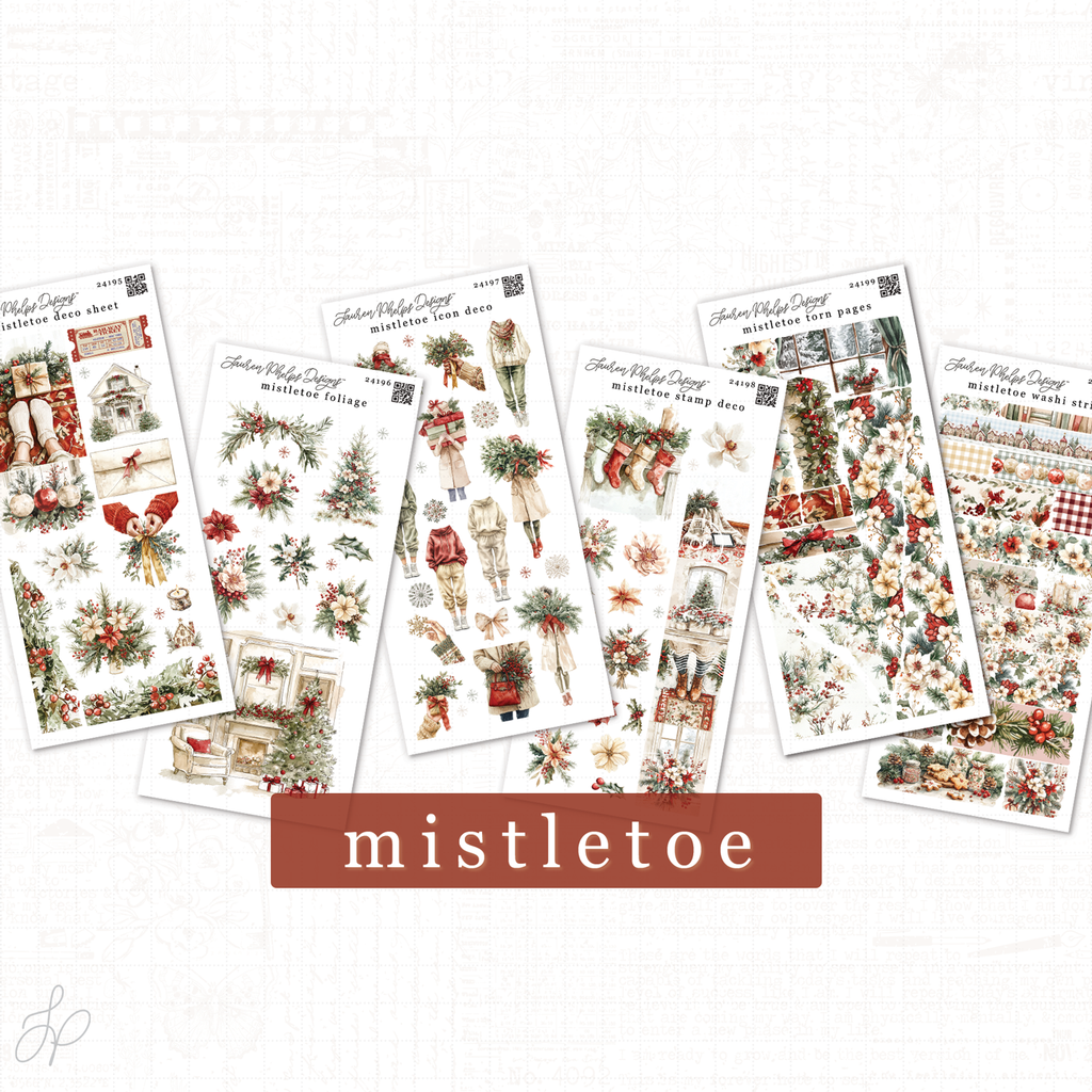 Mistletoe Collection Sticker Sheets