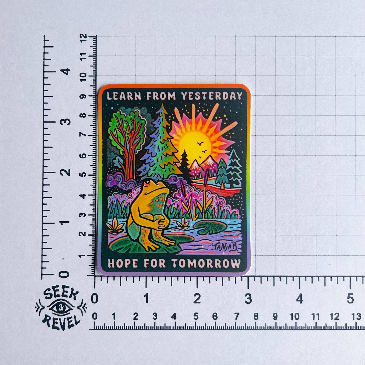 Hope for Tomorrow - Large Waterproof Sticker