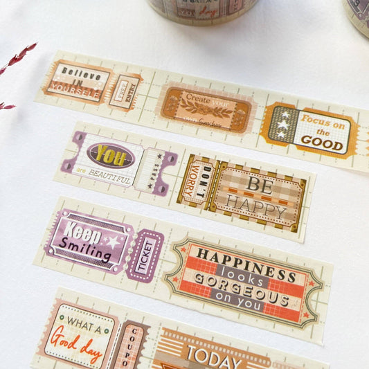 Positive Vibes - Washi Tape