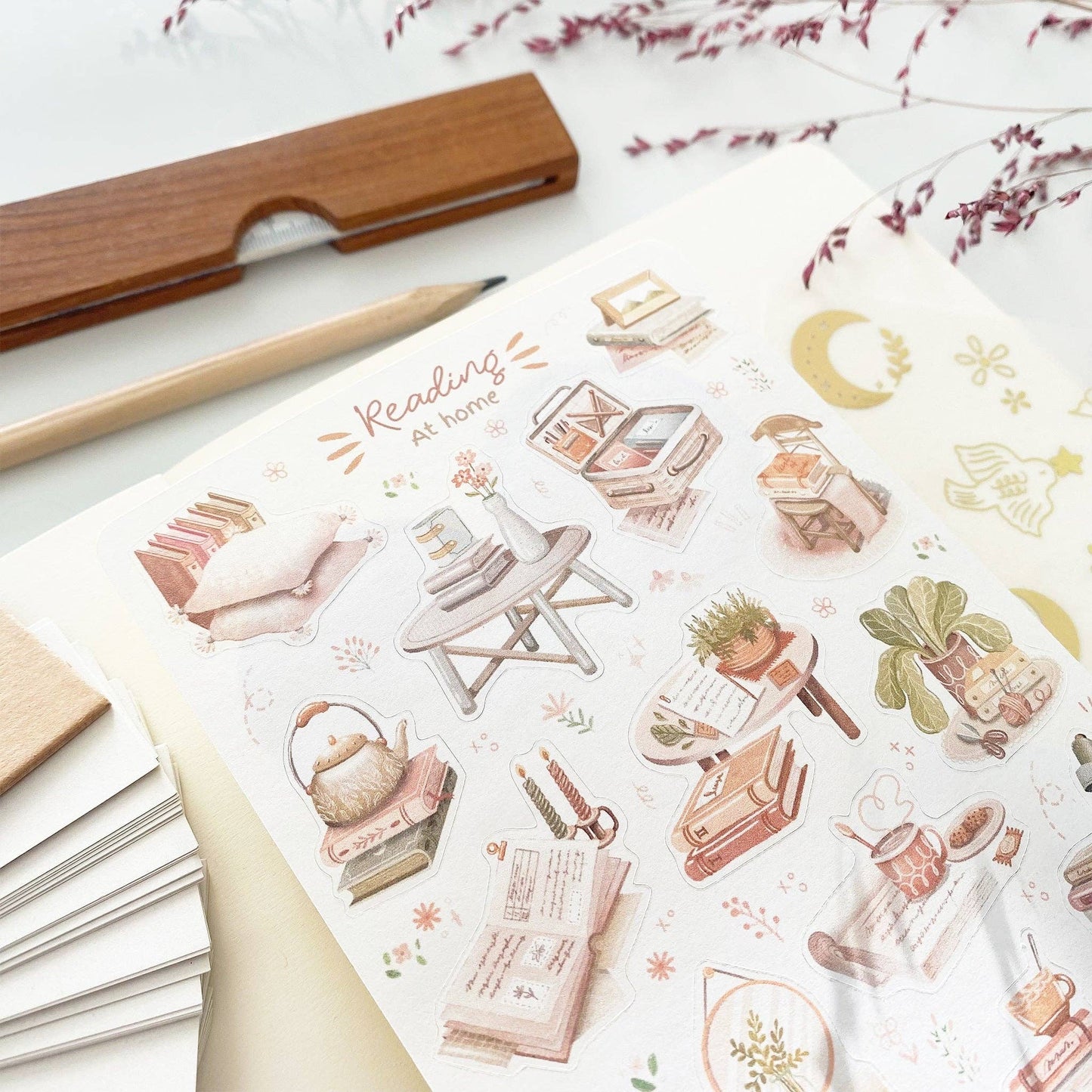 Reading At Home - Sticker Sheet