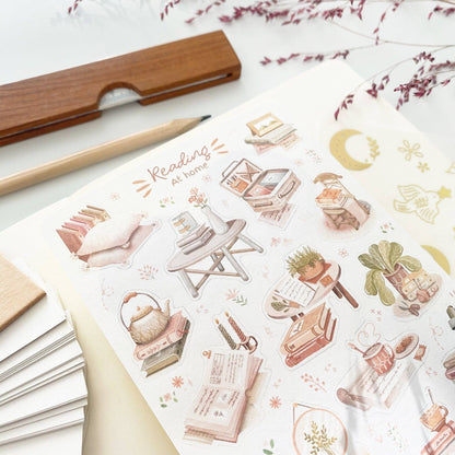 Reading At Home - Sticker Sheet