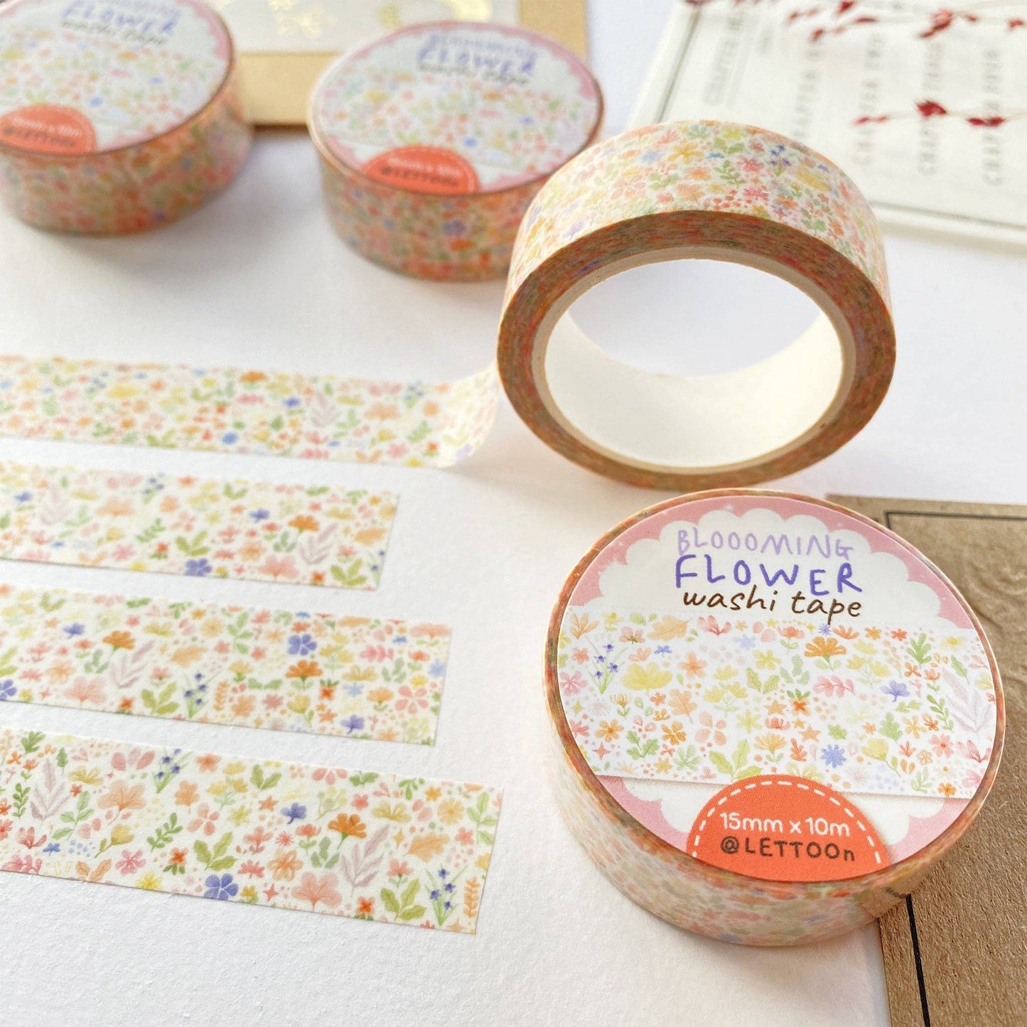 Blooming Flower - Washi Tape