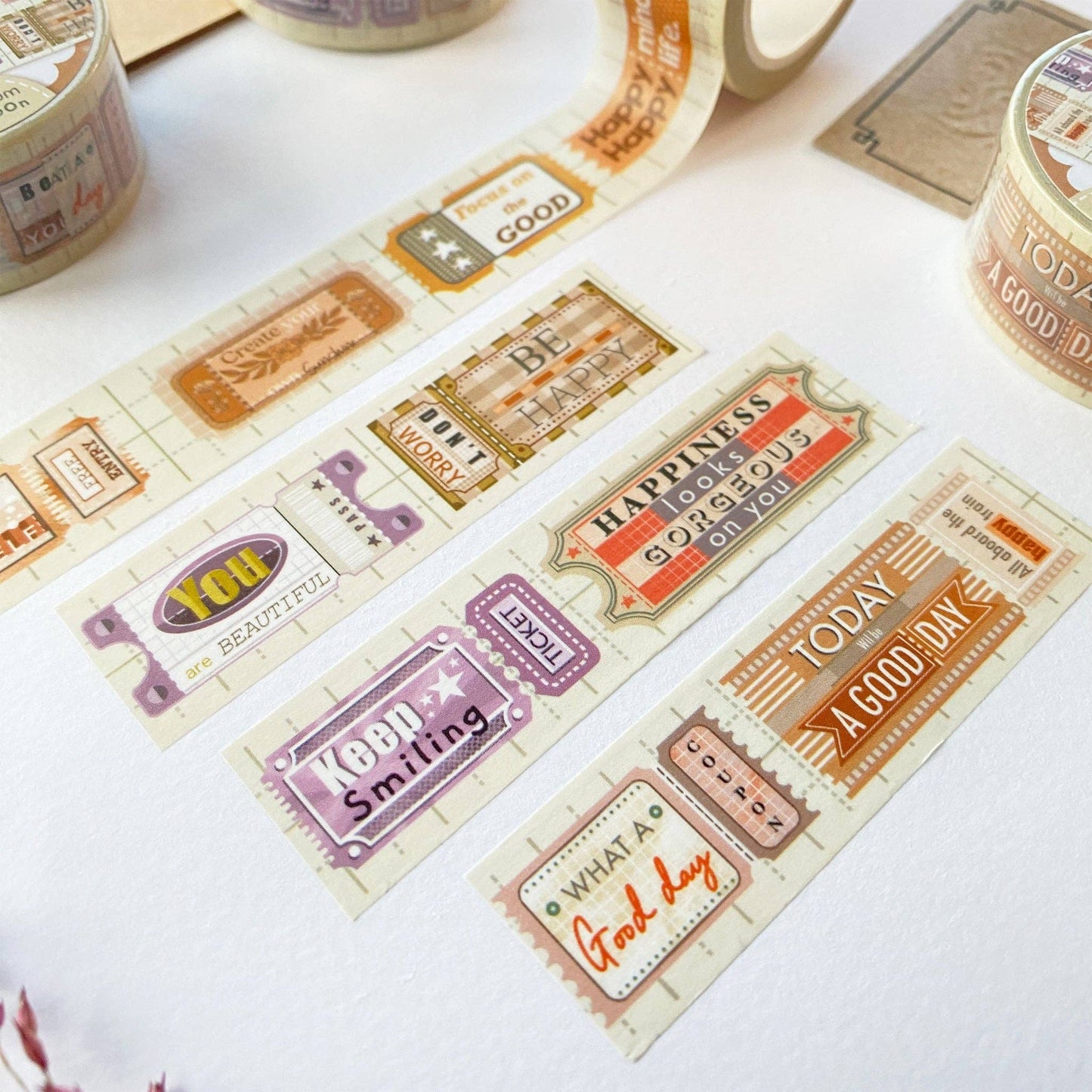 Positive Vibes - Washi Tape