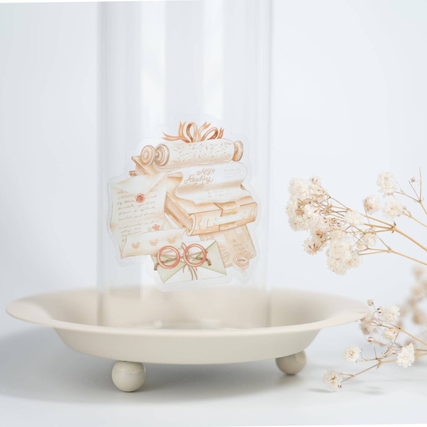 Love Writing - Clear Vinyl Sticker