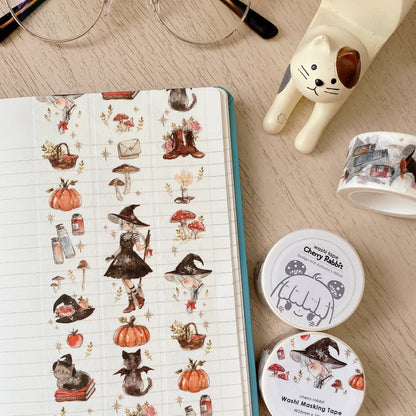 Autumn's Witch Washi Tape