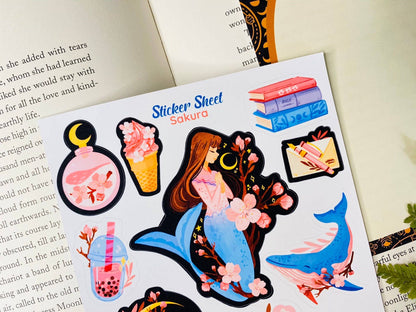 Sakura - Sticker Sheet