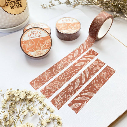 Flower Pattern - Washi Tape
