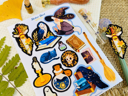 Witch - Sticker Sheet