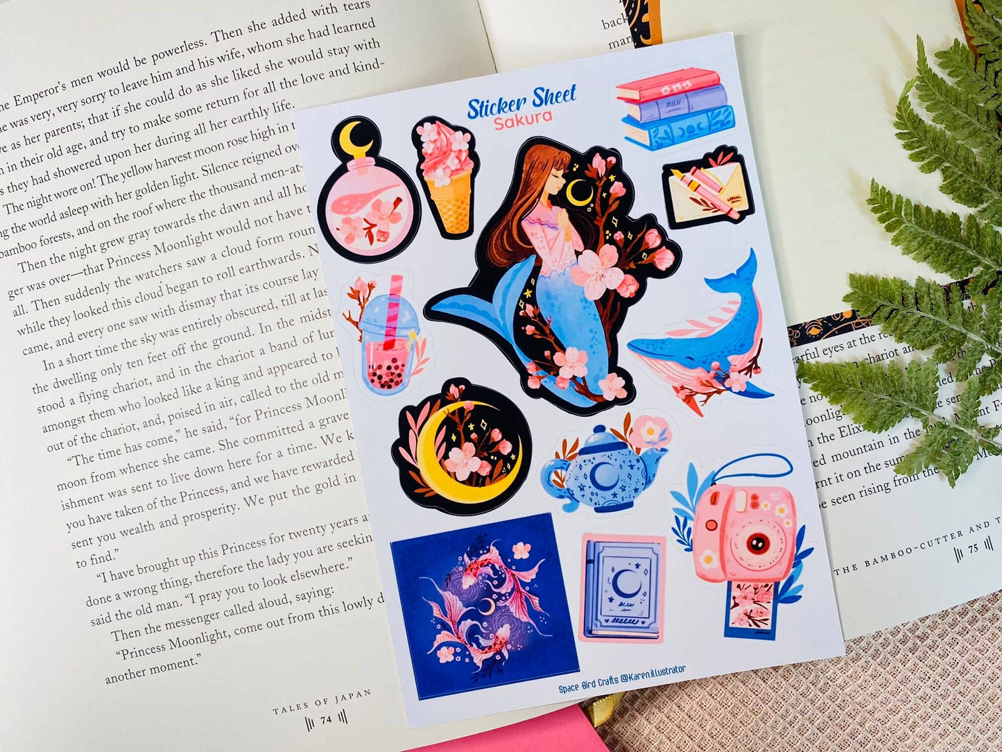 Sakura - Sticker Sheet